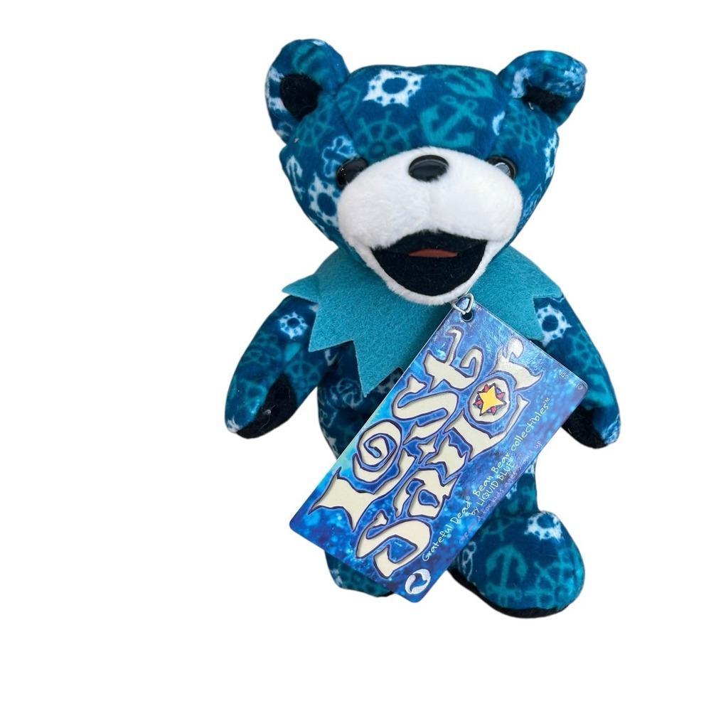 Grateful Dead plush bear 1999‎ Lost Sailor 8-31-79 Glenns falls Civic Center